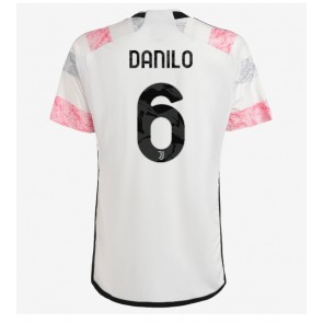 Juventus Danilo Luiz #6 Venkovní Dres 2023-24 Krátký Rukáv